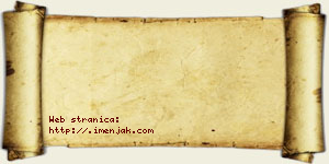 Žanka Hajdeman vizit kartica